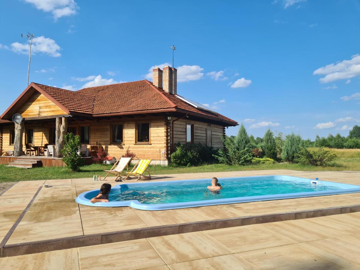 Dworek Ogrodniki, Caloroczny Dom Na Wylacznosc, Basen, Sauna, Las, Staw Rybny, Altana Grillowa, Ognisko, Pianino, Kominek, Piec Chlebowy, Duza Ogrodzona Posesja Tuczna Exterior foto