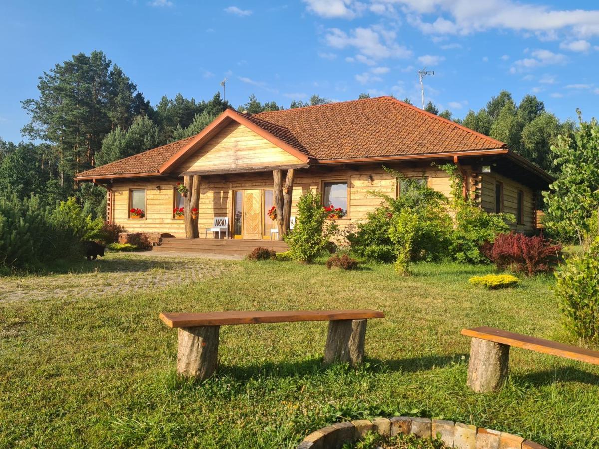 Dworek Ogrodniki, Caloroczny Dom Na Wylacznosc, Basen, Sauna, Las, Staw Rybny, Altana Grillowa, Ognisko, Pianino, Kominek, Piec Chlebowy, Duza Ogrodzona Posesja Tuczna Exterior foto